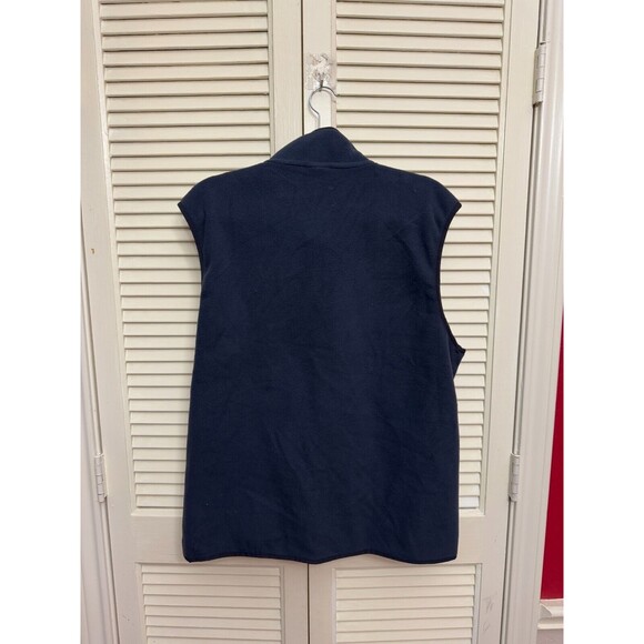 ZELLA Men's L Polyester Light Fleece Full Zip Vest Blue sz L - Picture 4 of 6